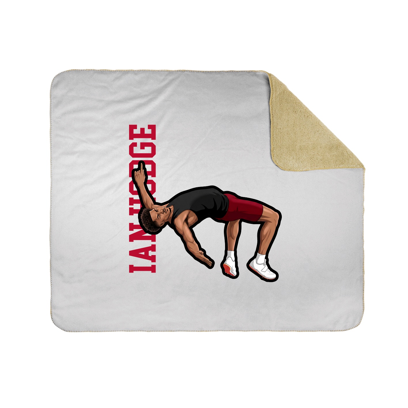 50x60 Sherpa Lined Throw Blanket