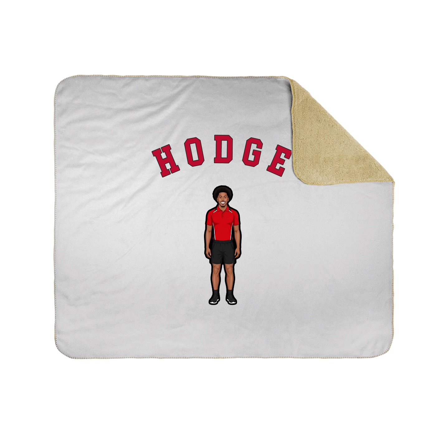 50x60 Sherpa Lined Throw Blanket