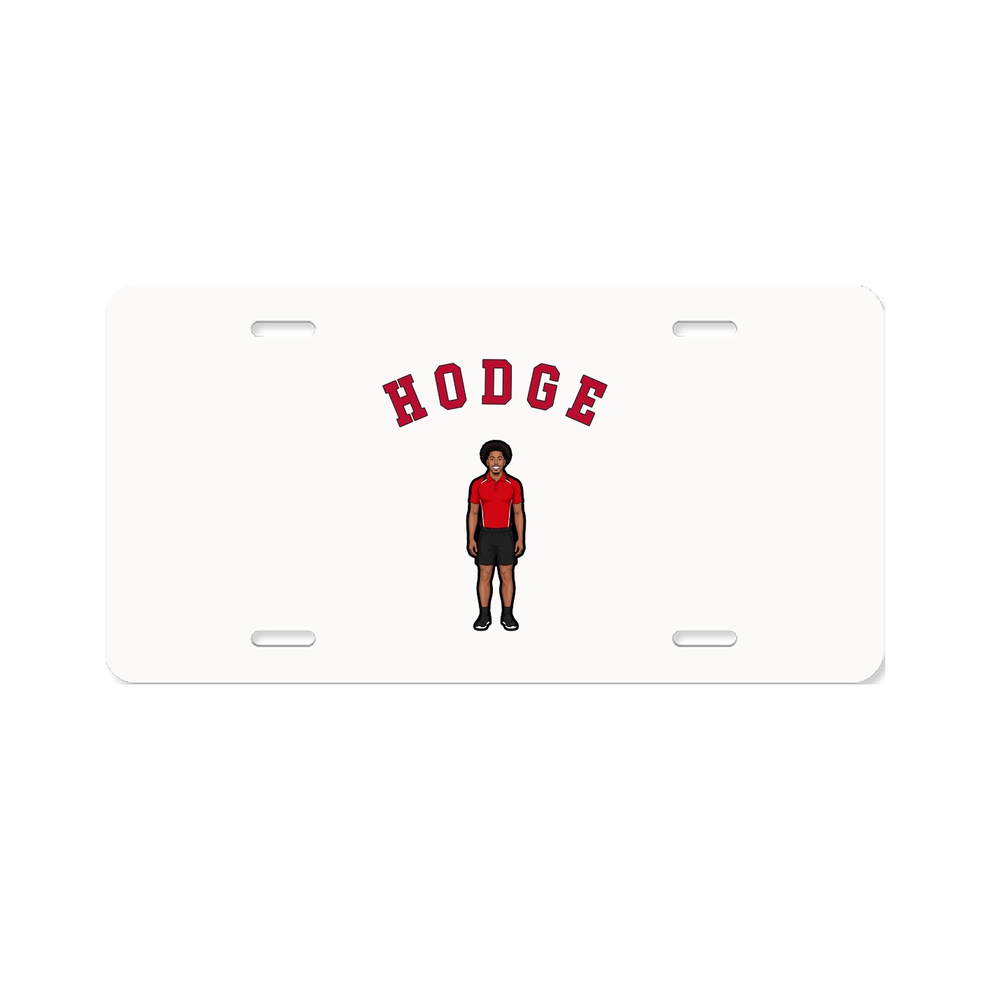 Aluminum License Plate