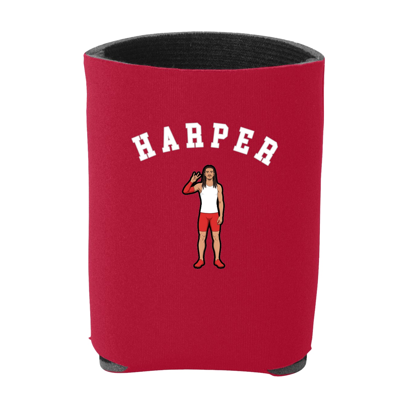 Can Holder — Shirsey Arch in Red