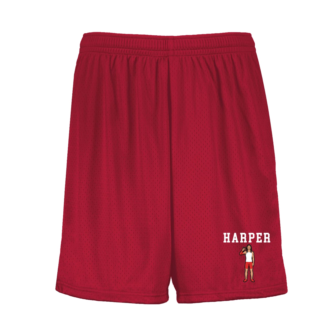 Shorts — Shirsey in Red