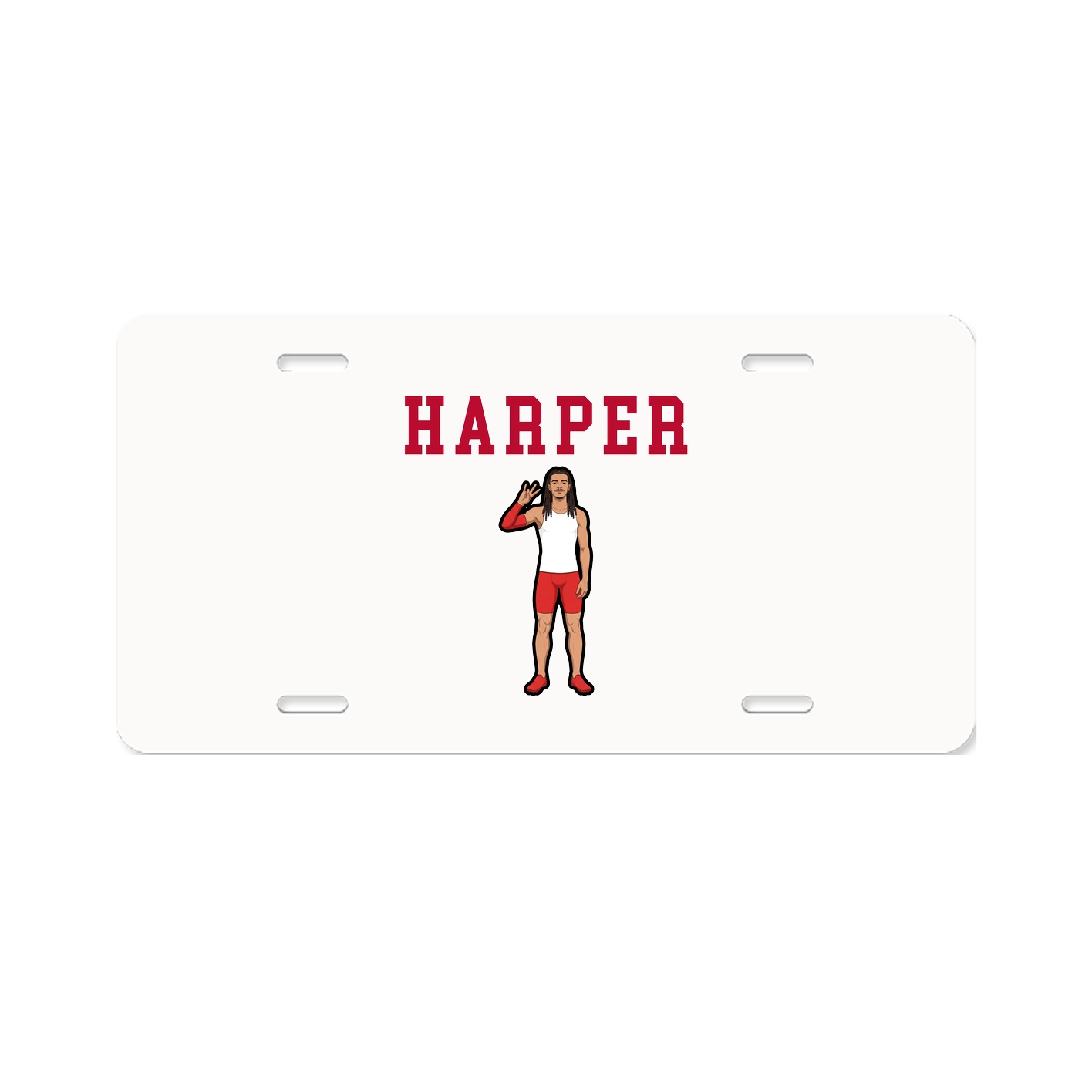 License Plate — Shirsey in Classic