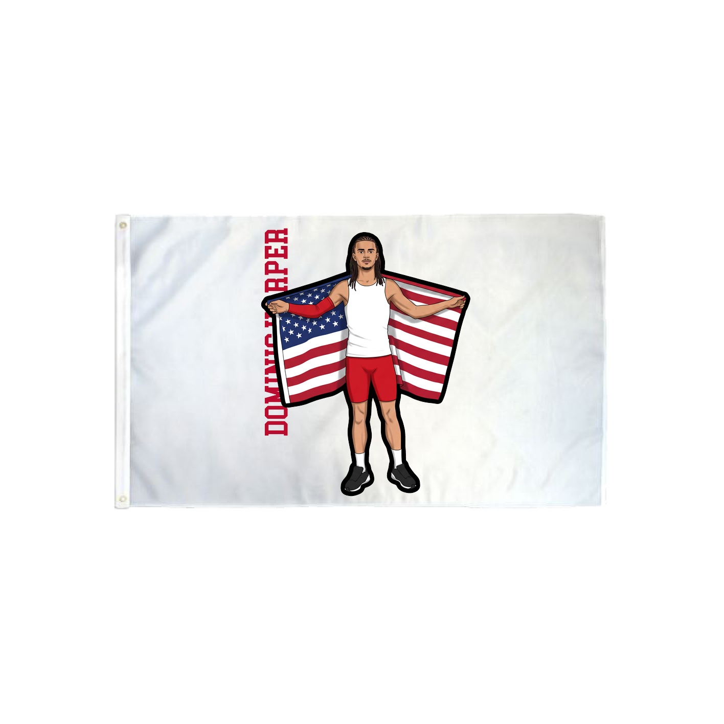 3x5 Flag — Name Vertical in Classic