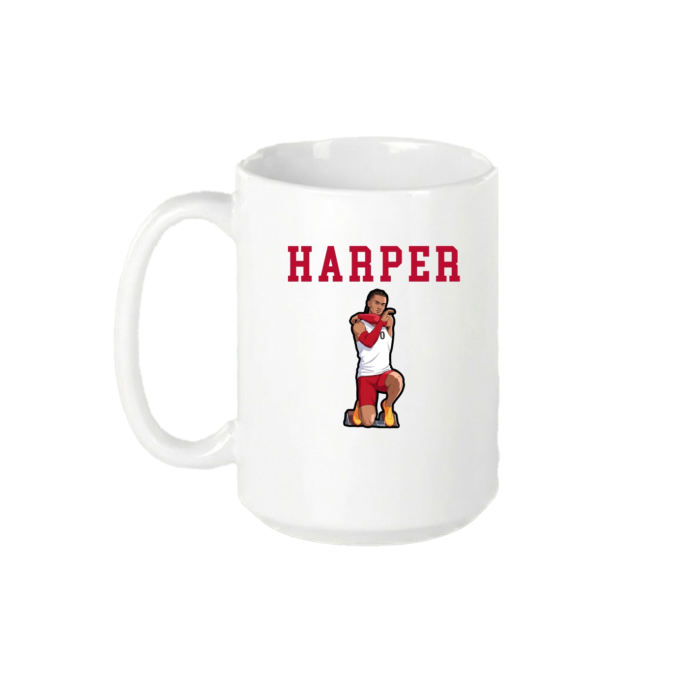 15oz Coffee Mug — Shirsey in White