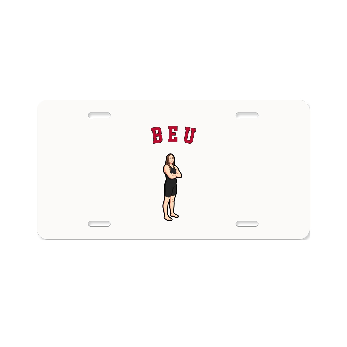 License Plate — Shirsey Arch in Classic