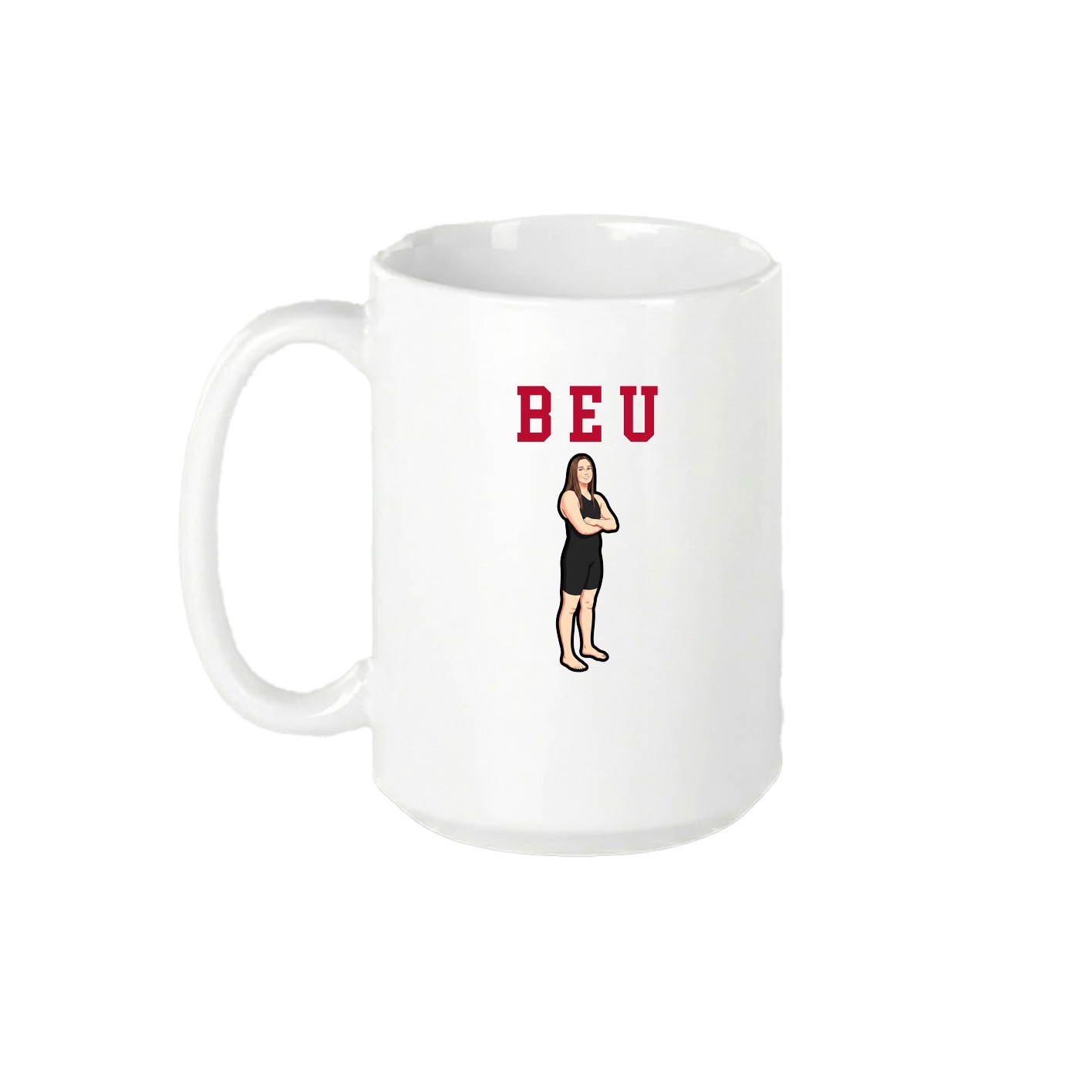 15oz Coffee Mug — Shirsey in White