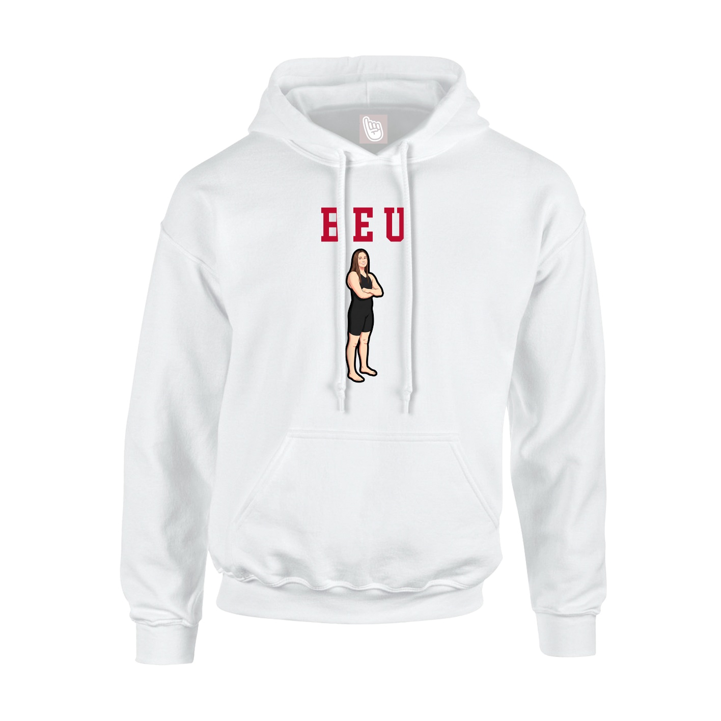 Youth Hoodie — Shirsey in White