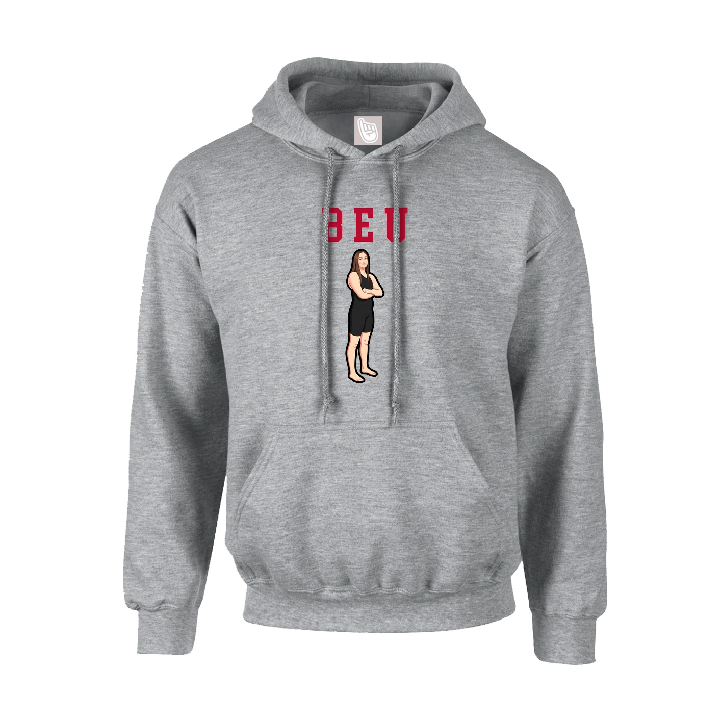 Youth Hoodie — Shirsey in Grey