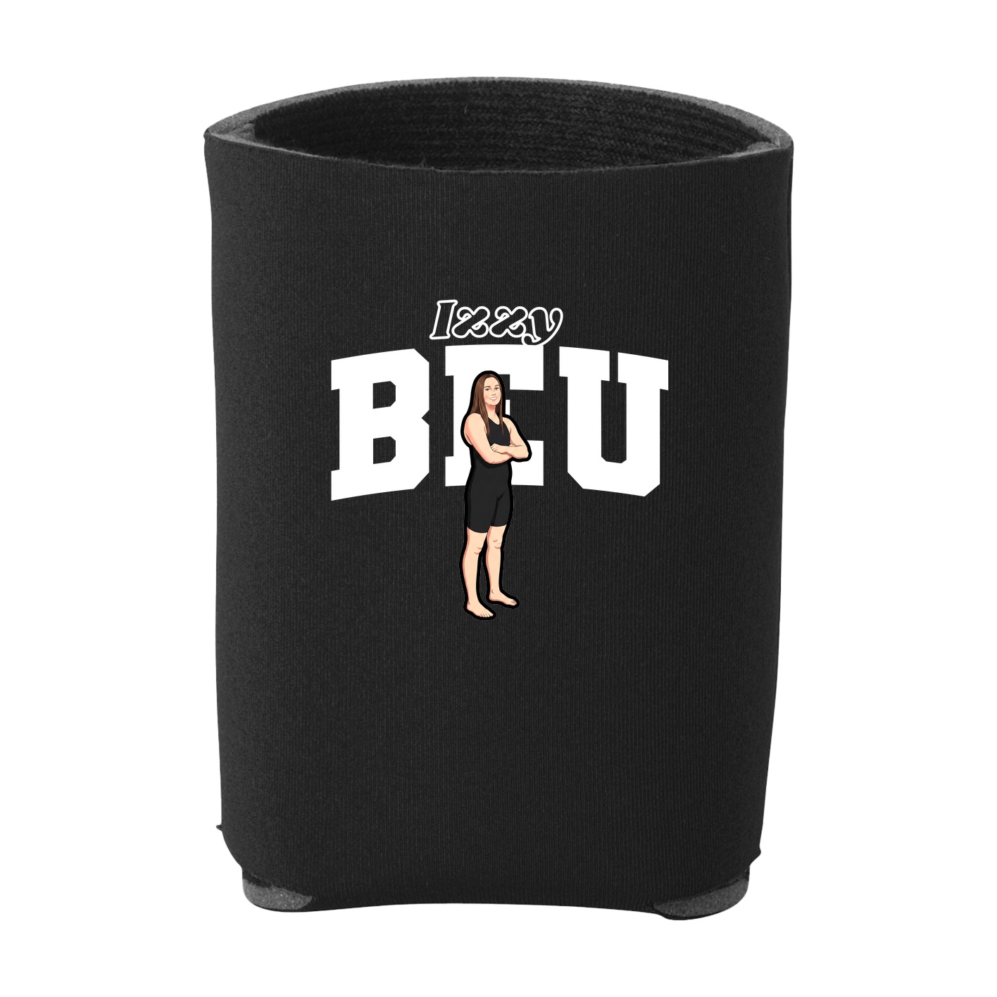 Can Holder — Name Arch in Black