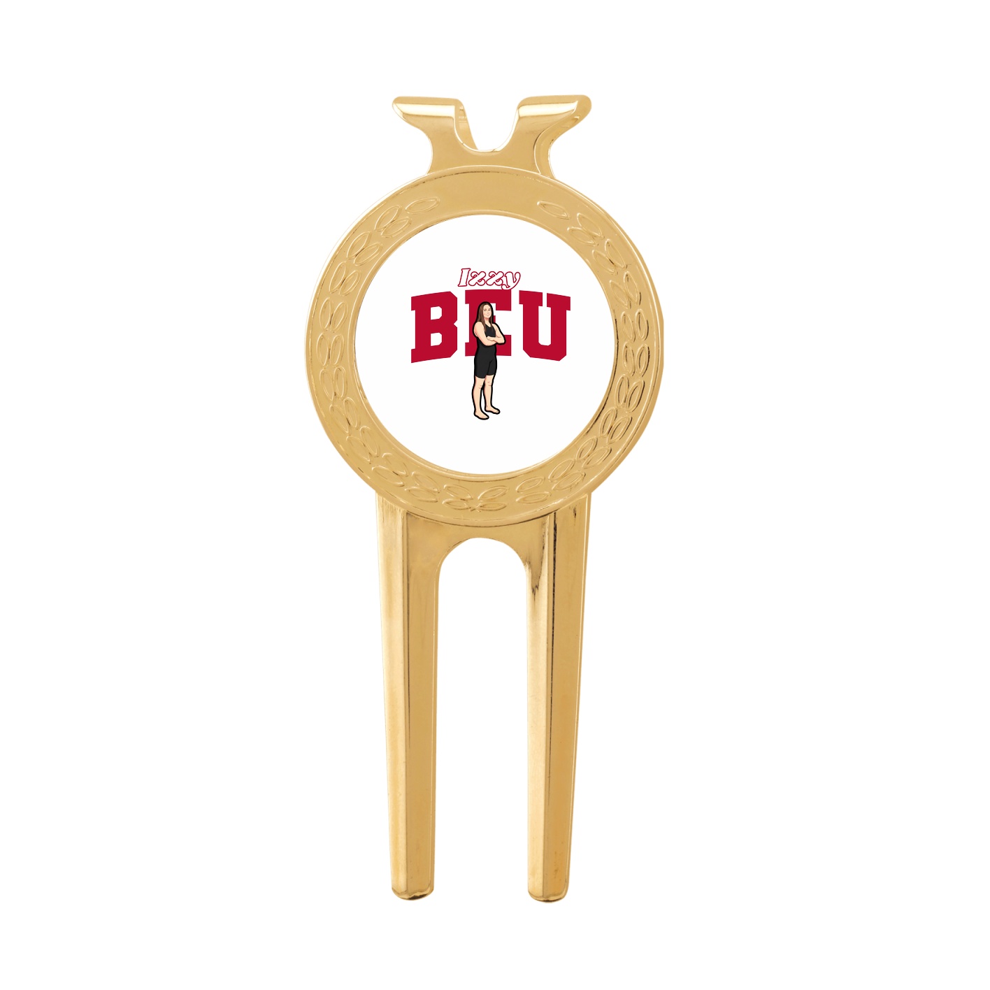 Divot Tool with Ball Marker — Name Arch in Classic