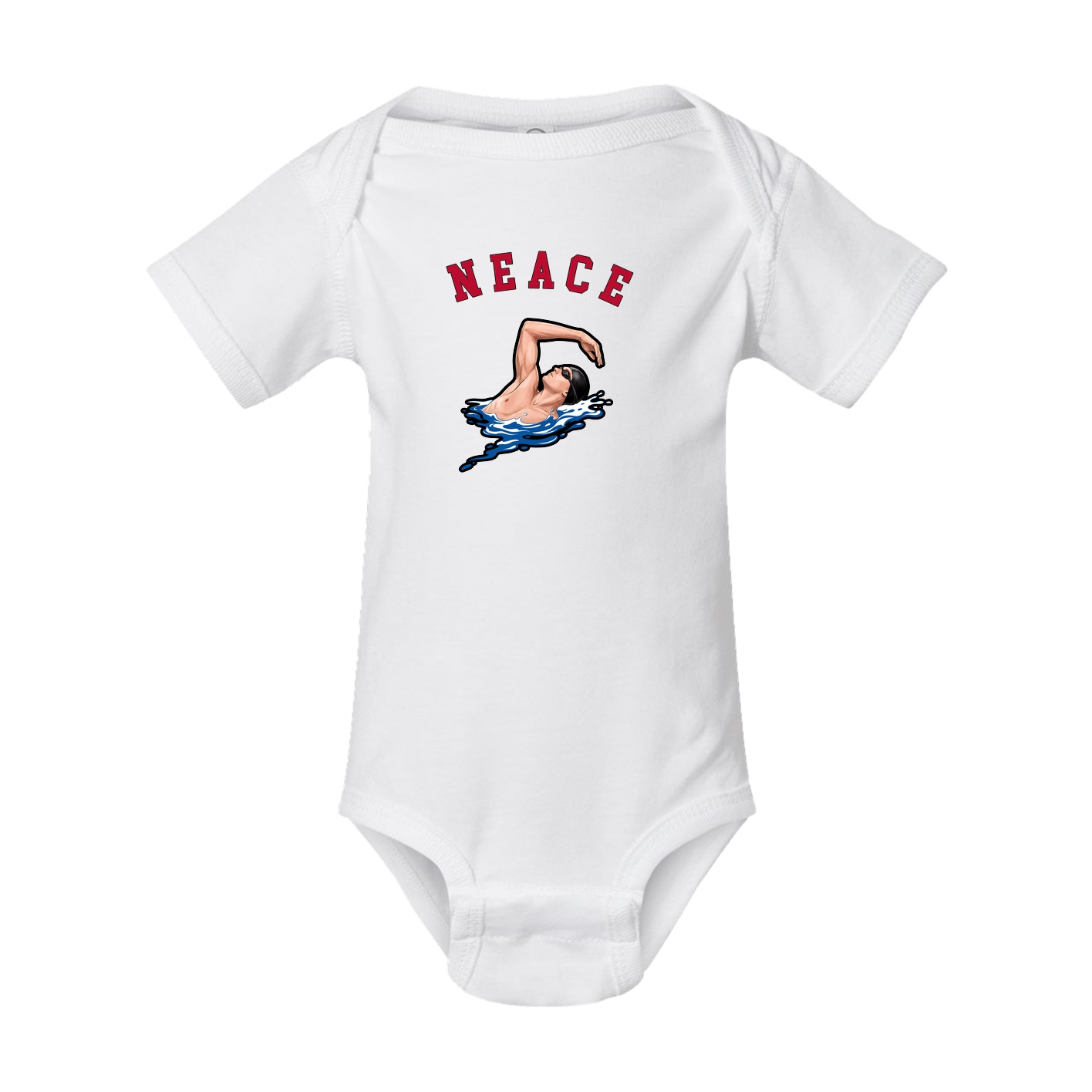 Baby Onesie — Shirsey Arch in White