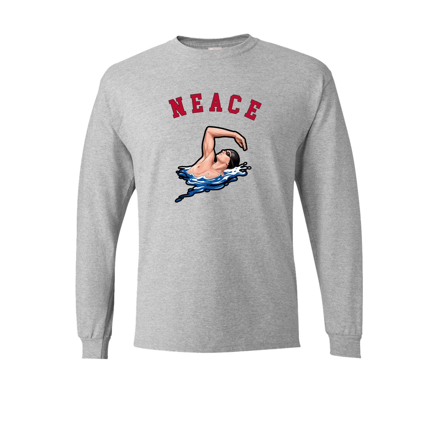Long Sleeve Tee — Shirsey Arch in Grey