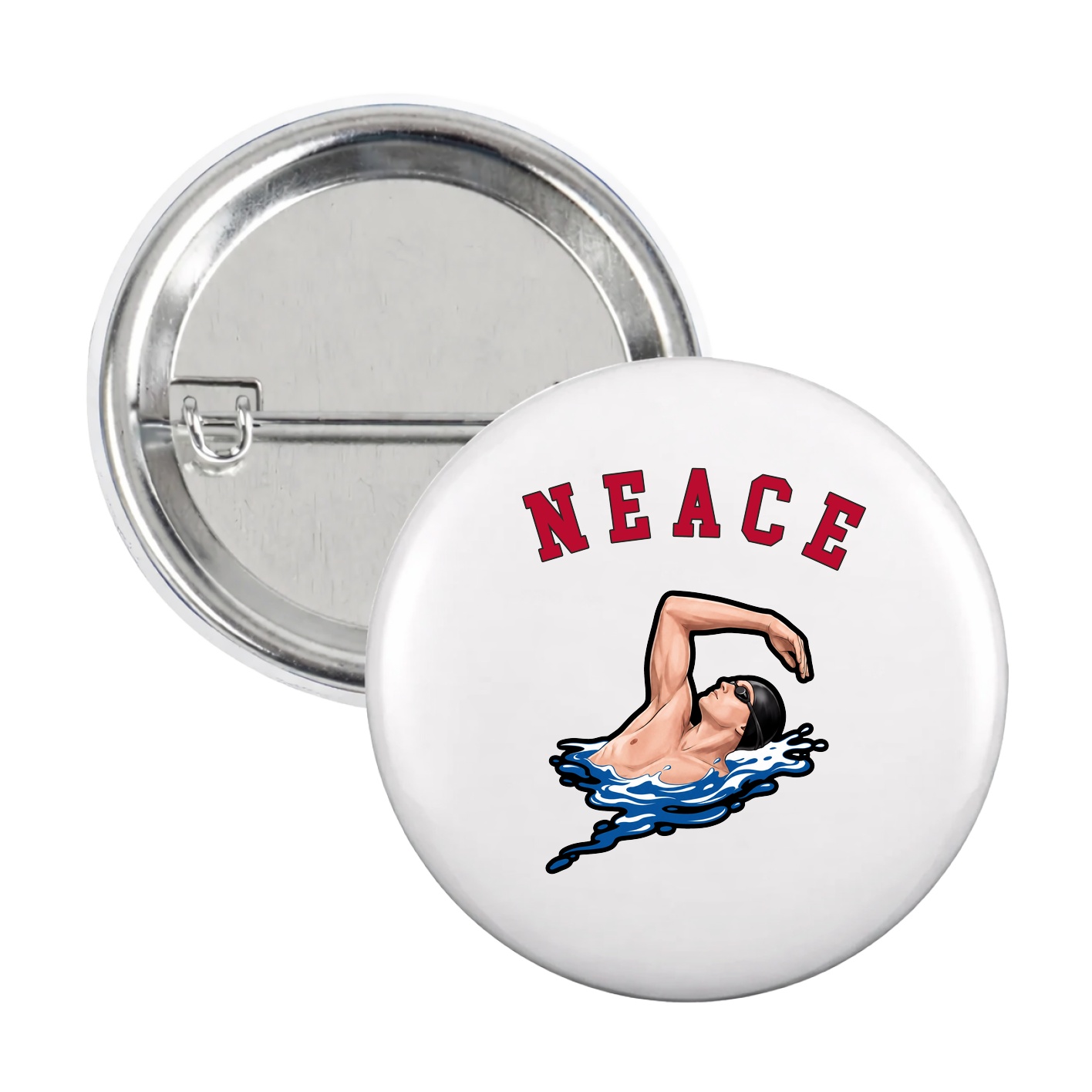 Game Day Button — Shirsey Arch in White