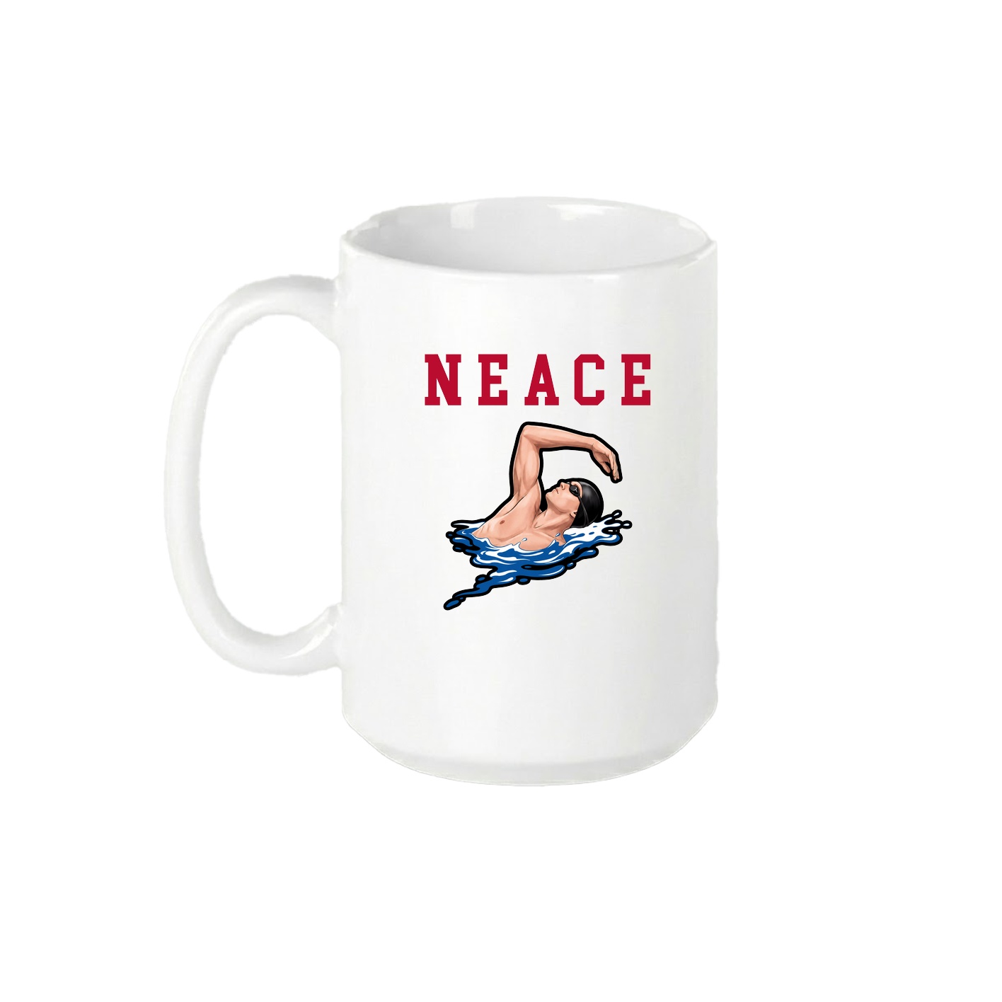 15oz Coffee Mug — Shirsey in White