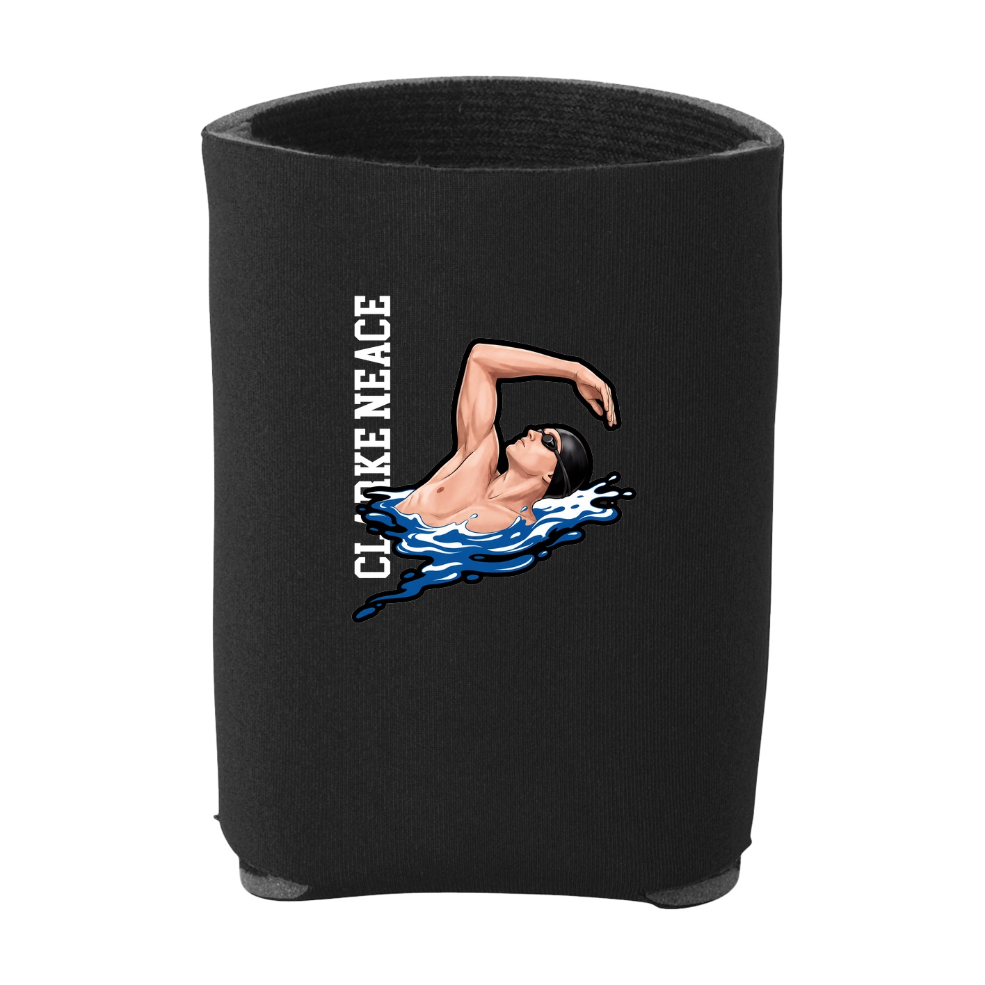 Can Holder — Name Vertical in Black