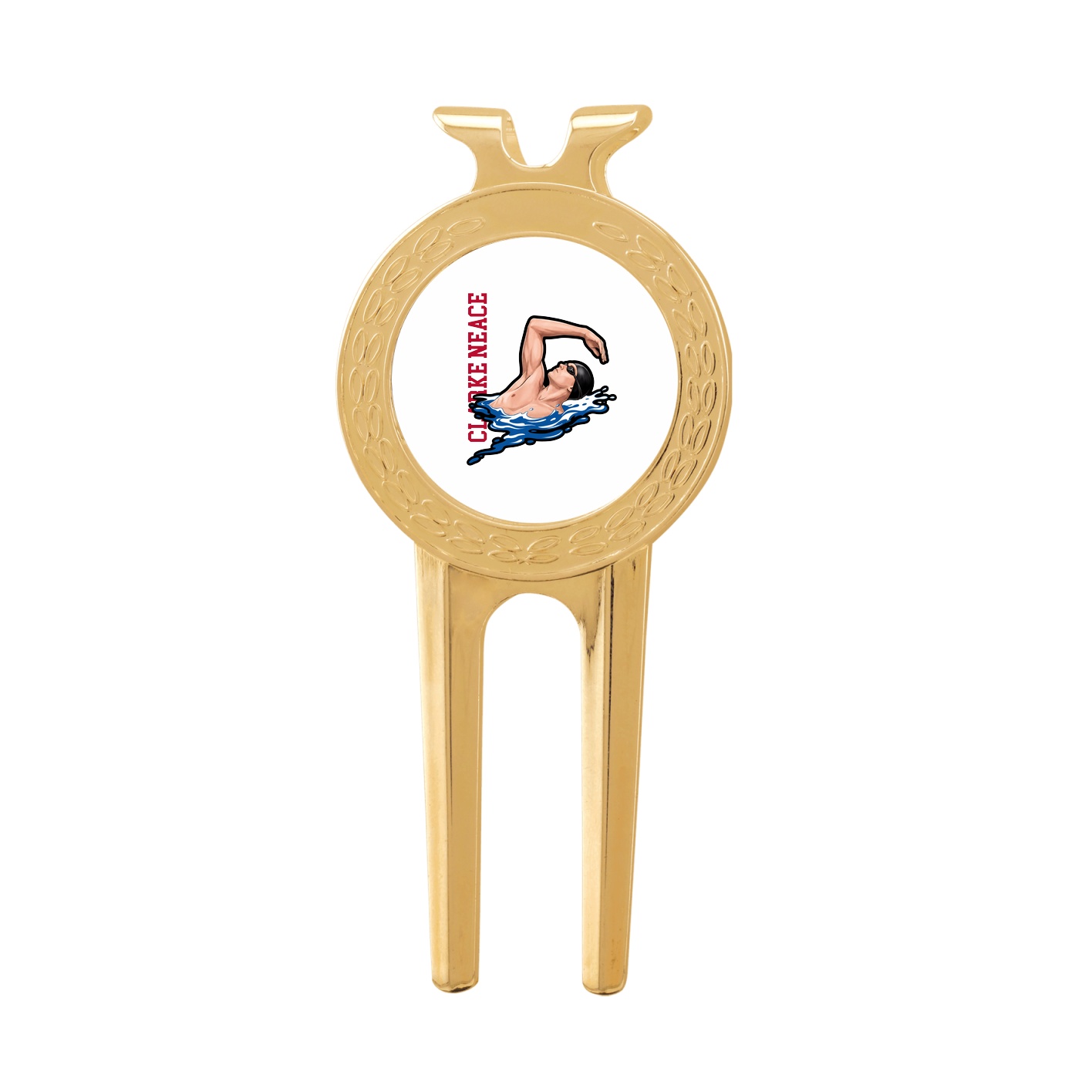 Divot Tool with Ball Marker — Name Vertical in Classic