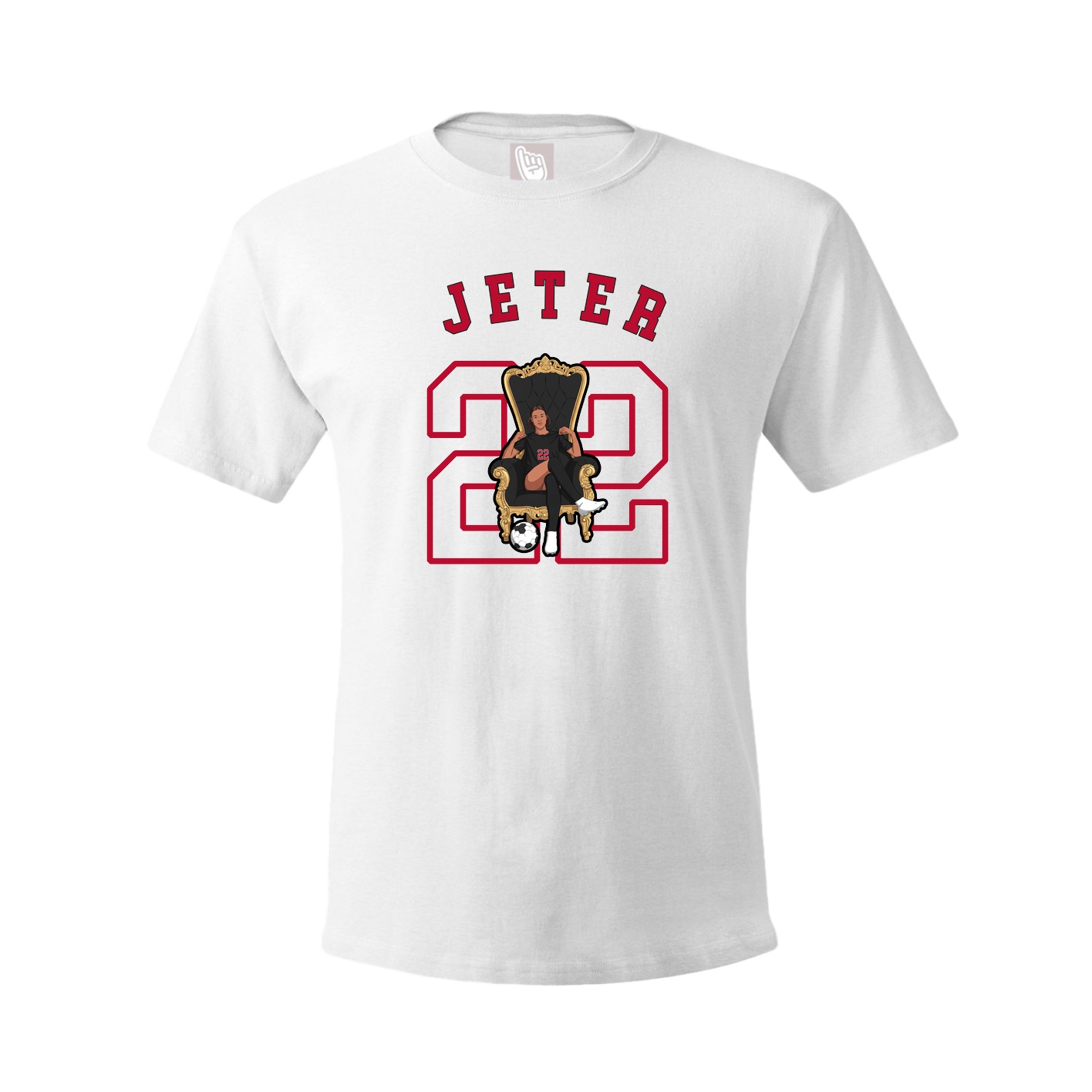 Youth Tee — Shirsey Arch in White