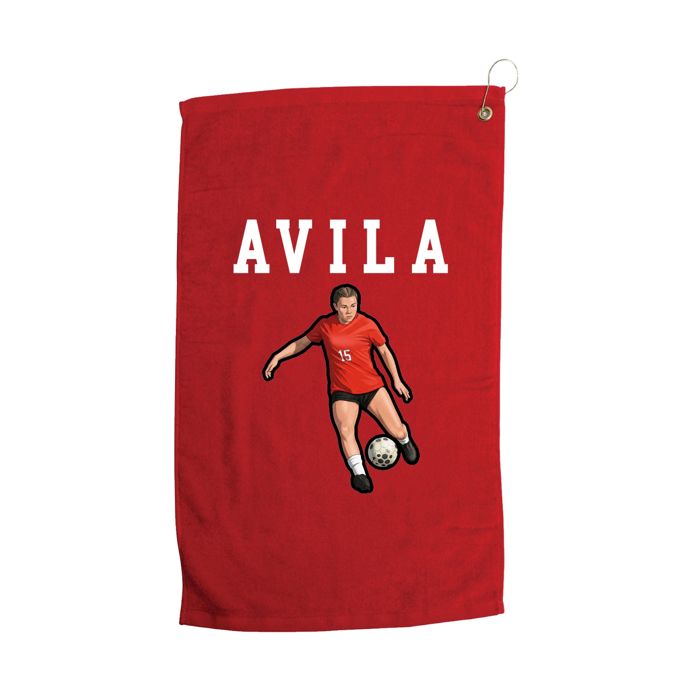 Golf Towel — Shirsey in Red