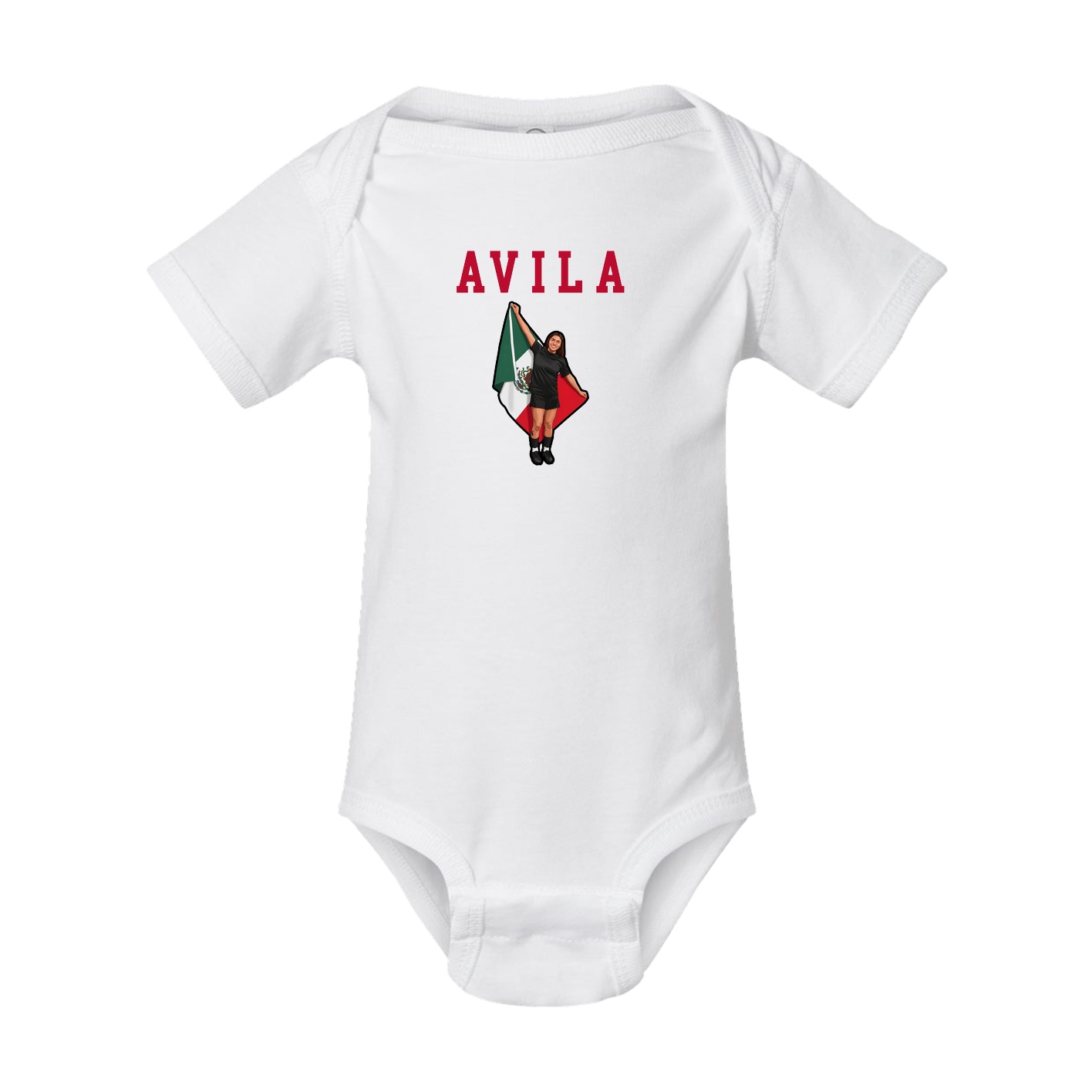 Baby Onesie — Shirsey in White
