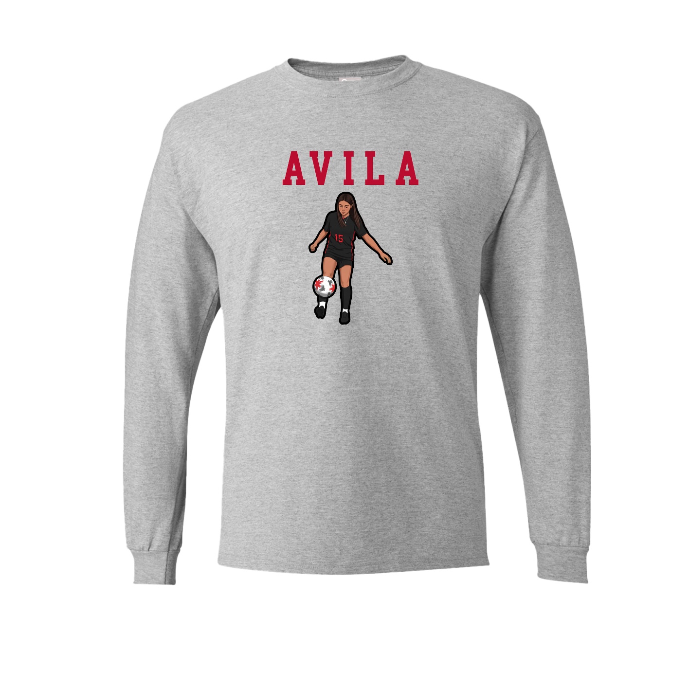 Long Sleeve Tee — Shirsey in Grey