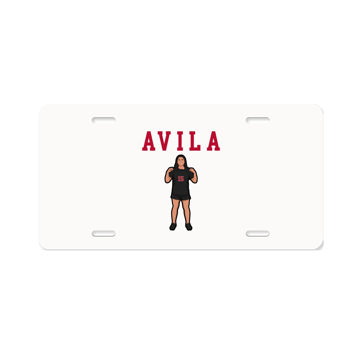 License Plate — Shirsey in Classic