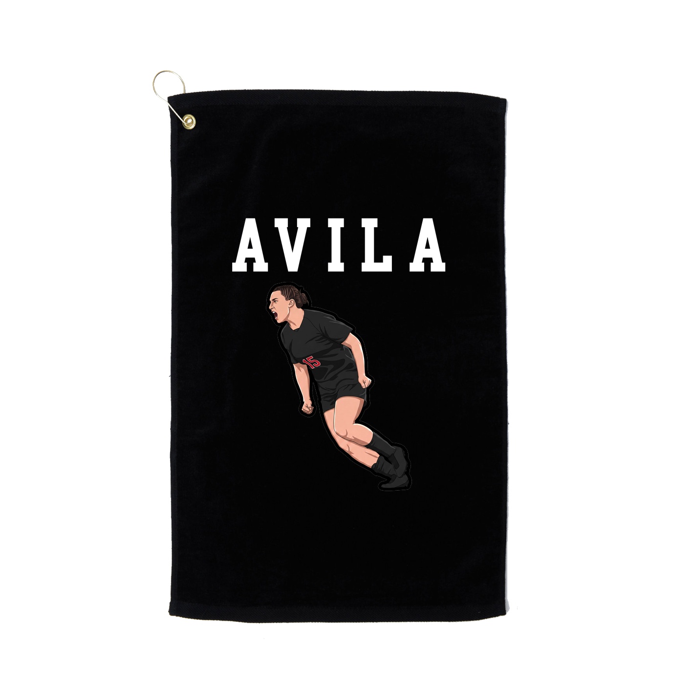 Golf Towel — Shirsey in Black