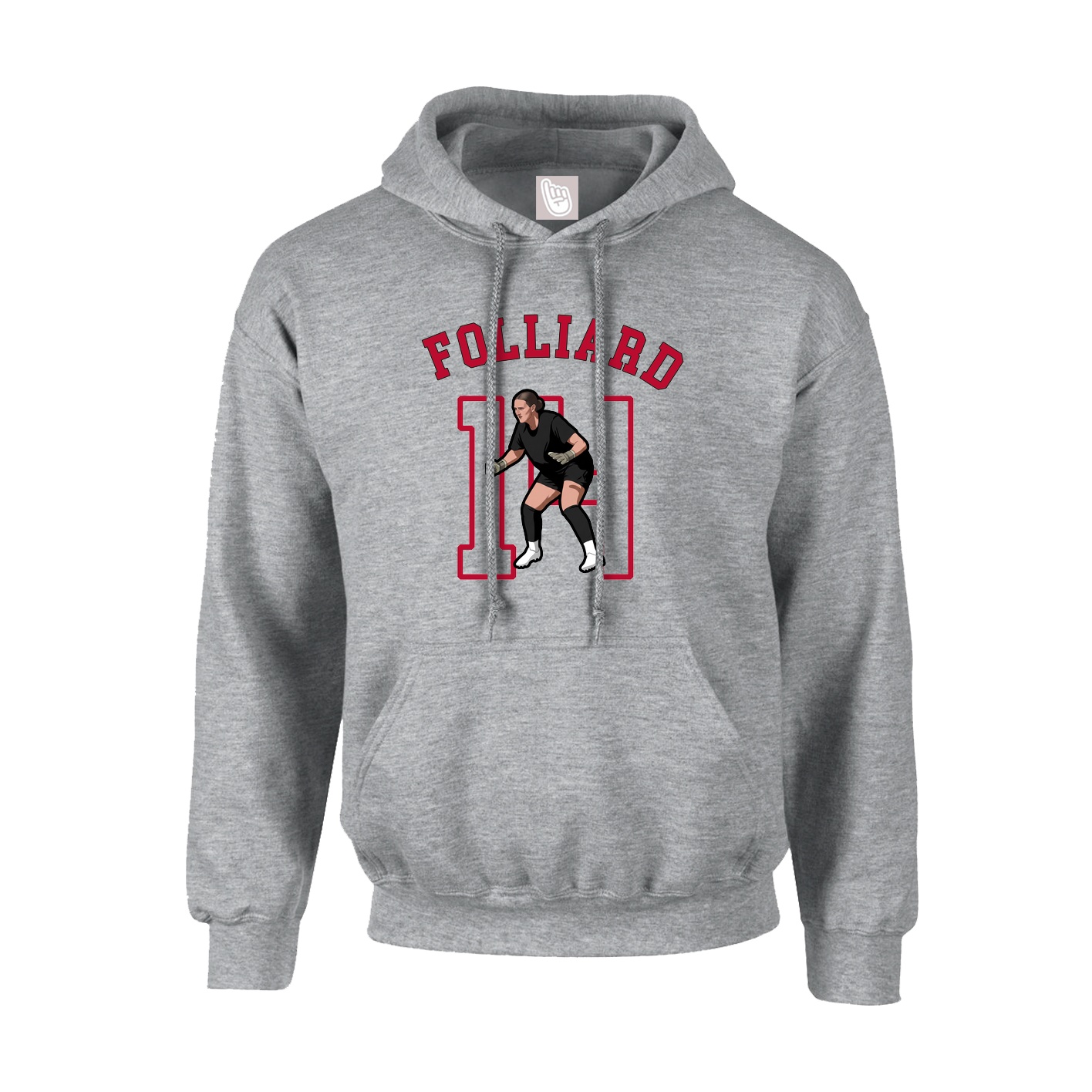 Hoodie — Shirsey Arch in Grey