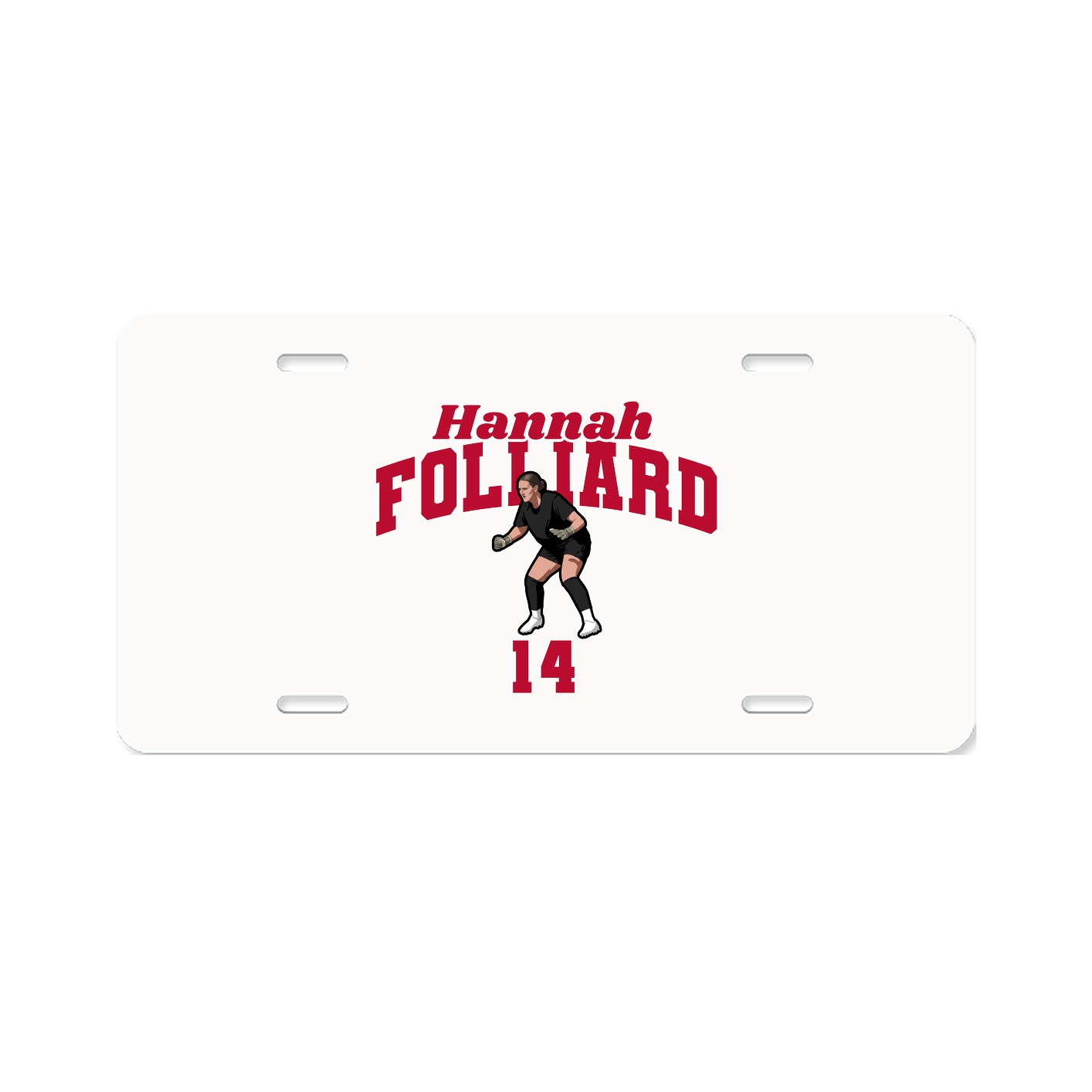 License Plate — Signature Arch in Classic