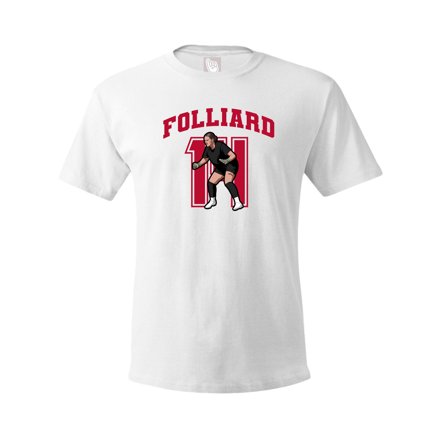Tee — Number in White
