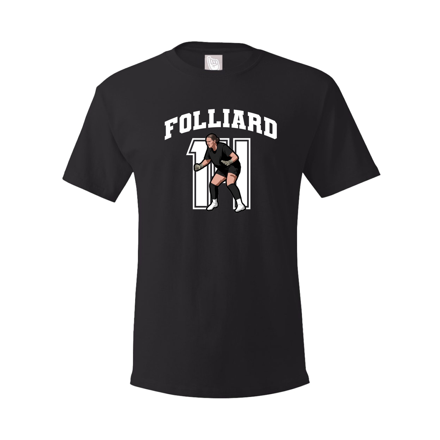 Youth Tee — Number in Black