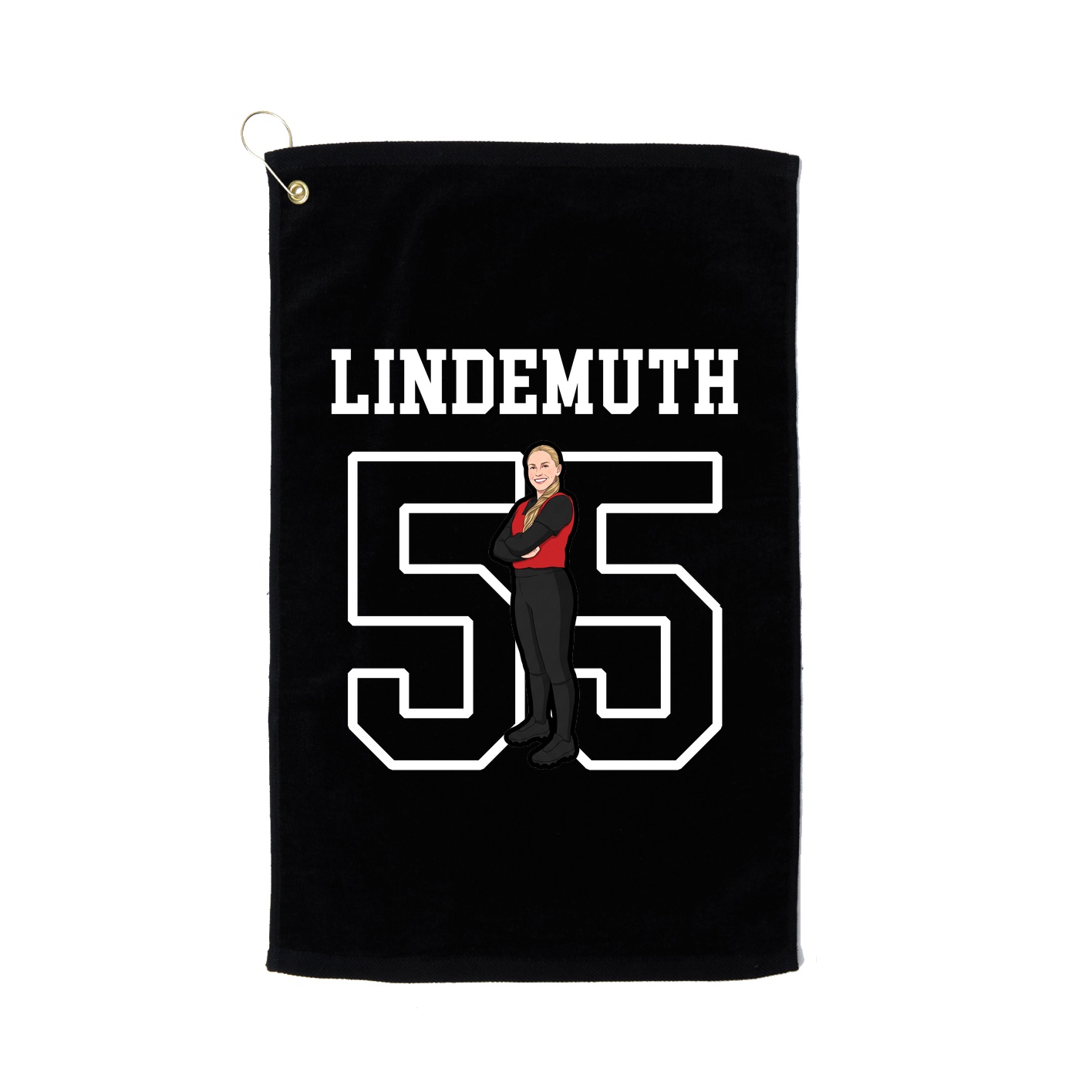 Golf Towel — Shirsey in Black