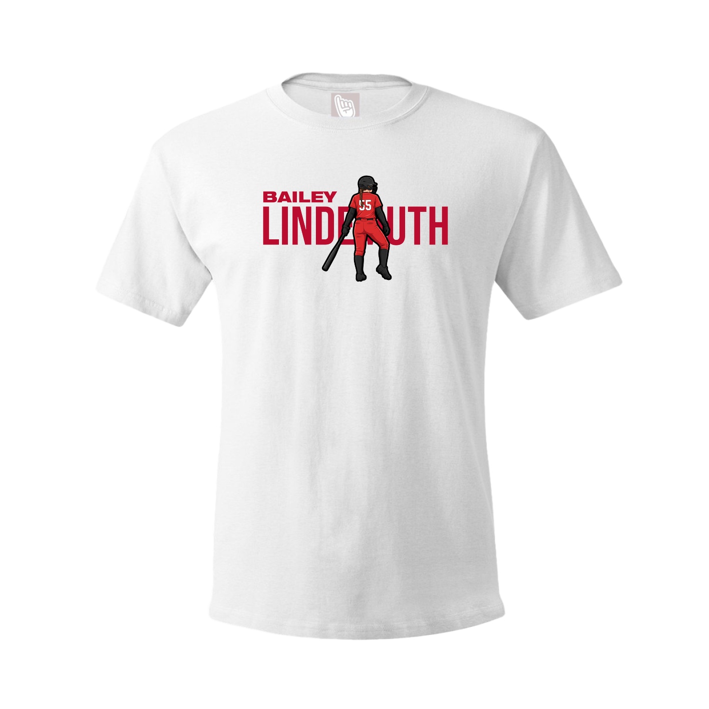 Tee — Player Name in White