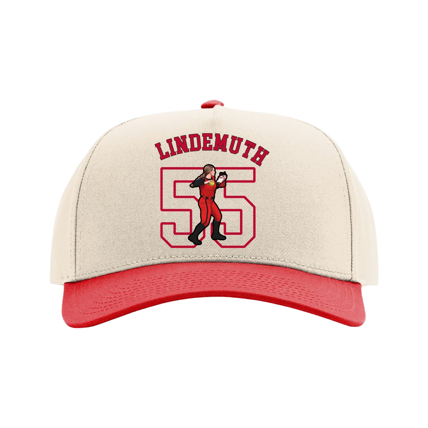 Full Fabric Five-Panel Champ Cap