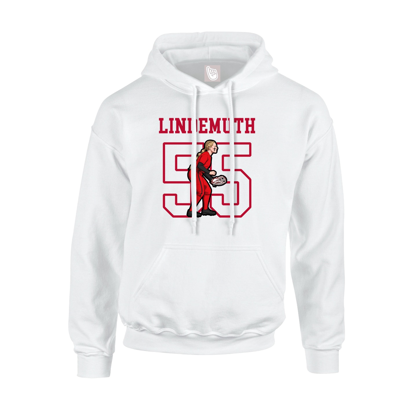 Youth Hoodie — Shirsey in White