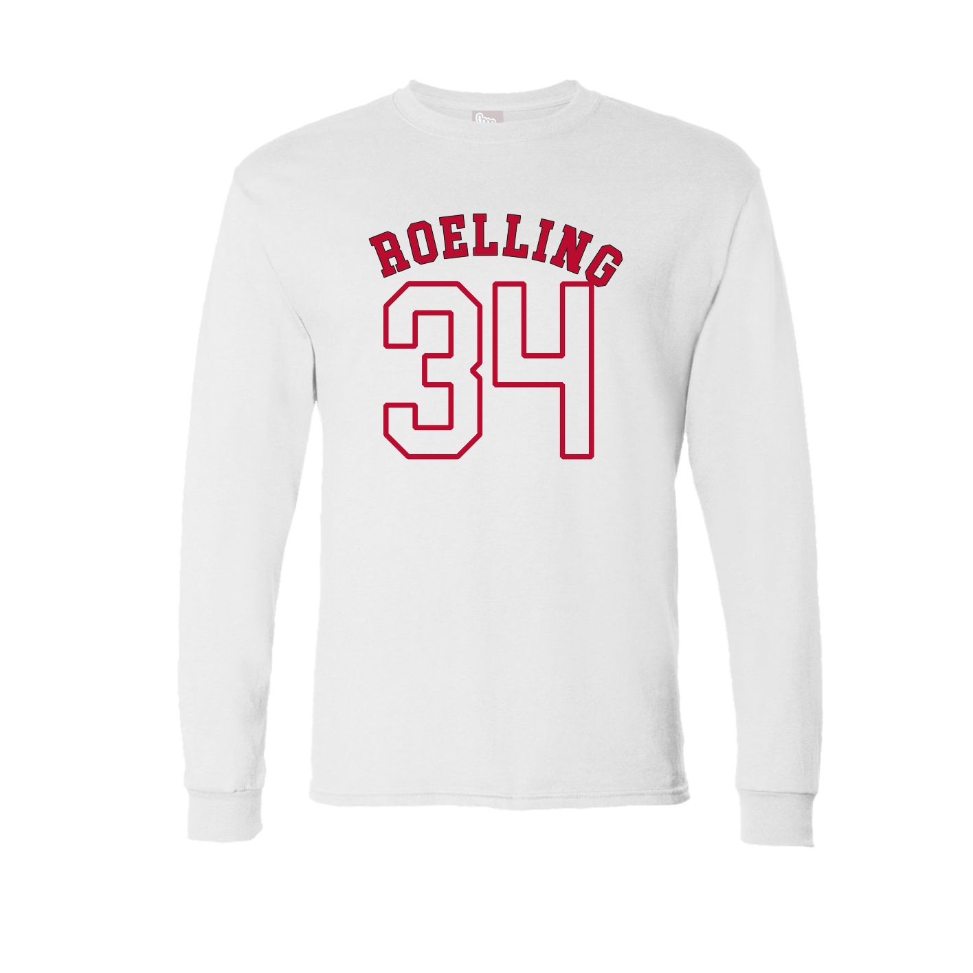 Long Sleeve Tee — Shirsey Arch in White