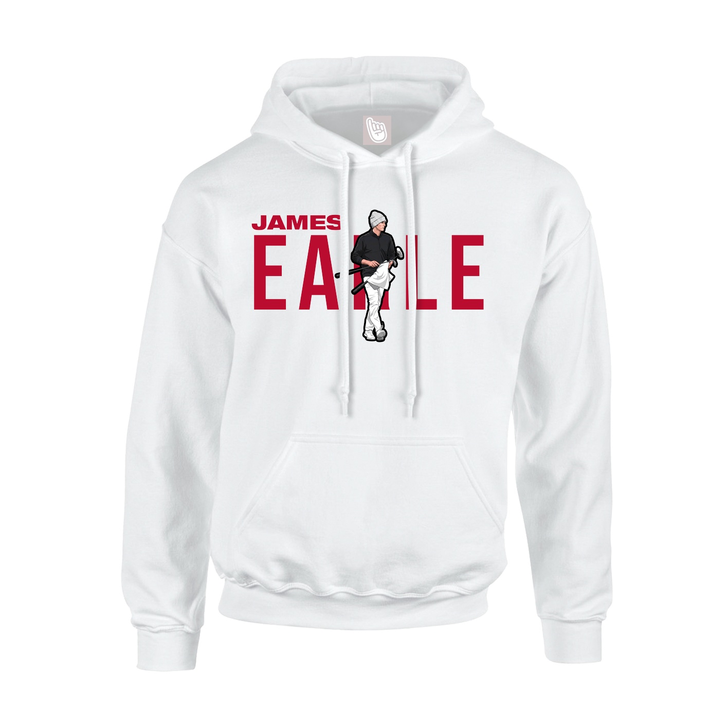 Hoodie — Player Name in White