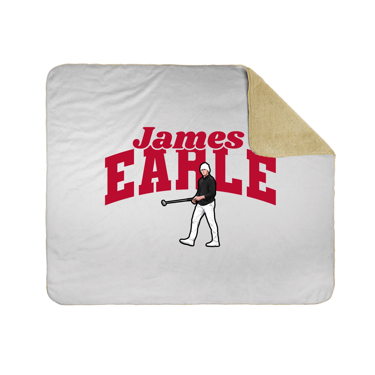 Throw Blanket — Signature Arch in White