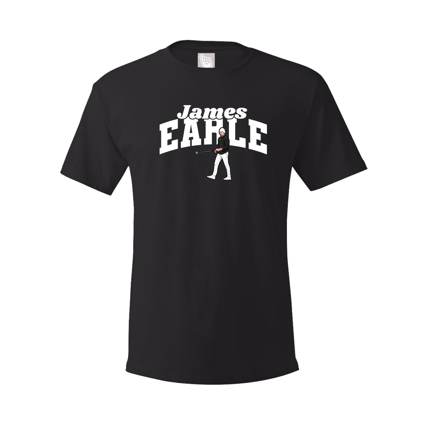 Tee — Signature Arch in Black