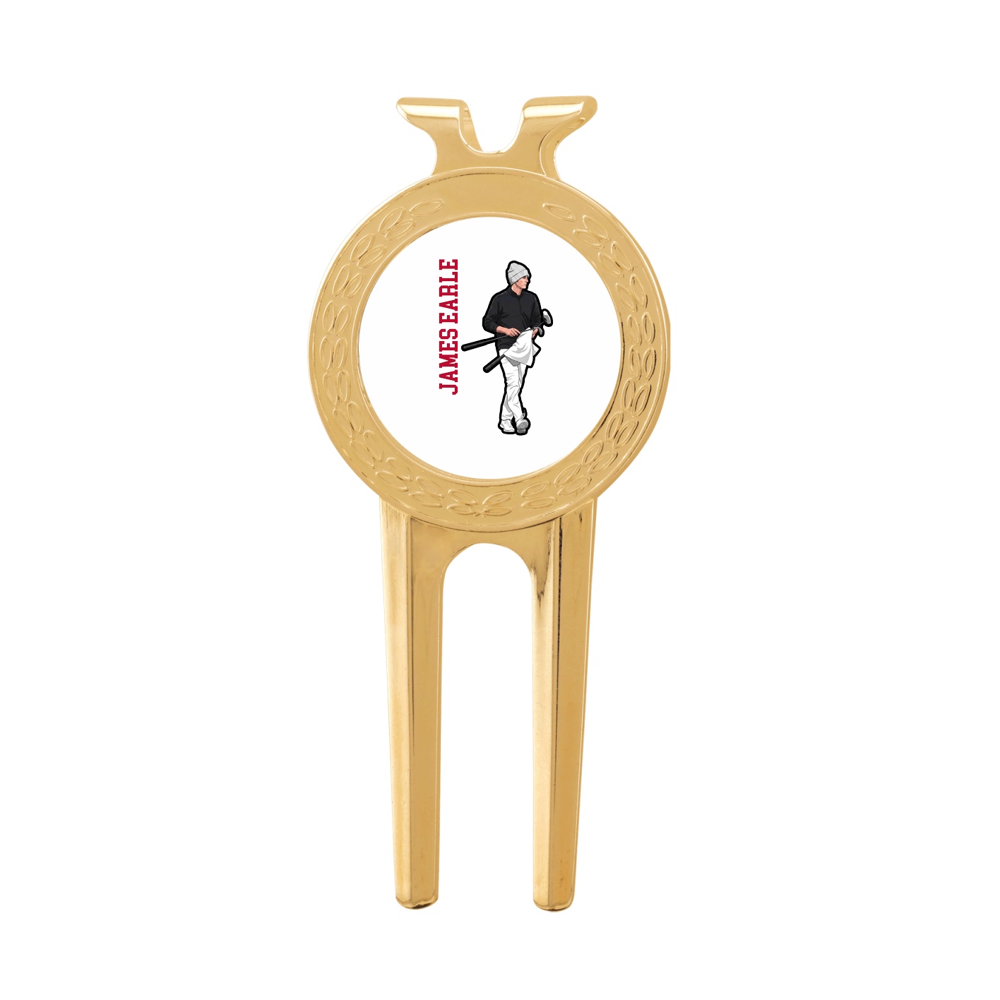 Divot Tool with Ball Marker — Name Vertical in Classic