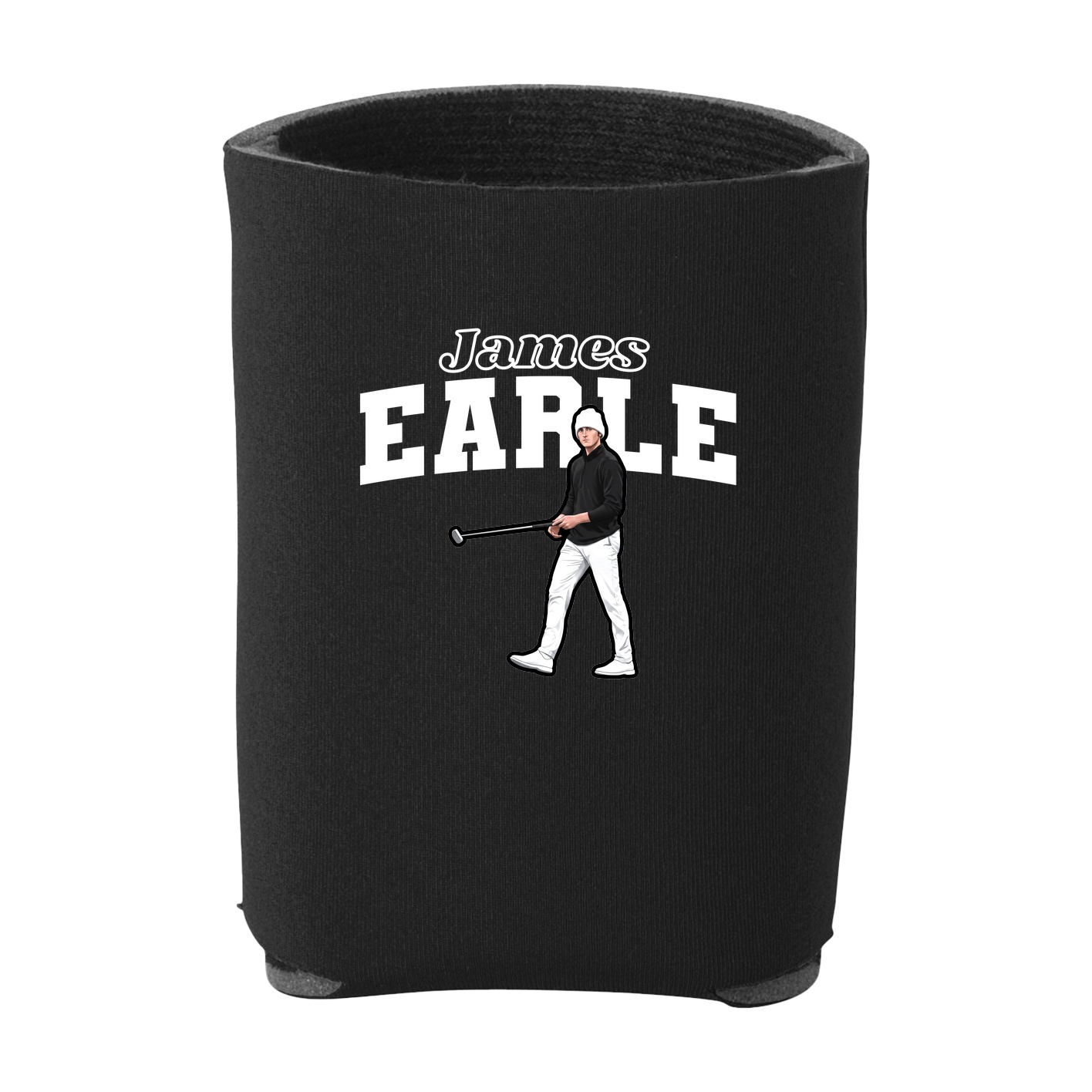 Can Holder — Name Arch in Black