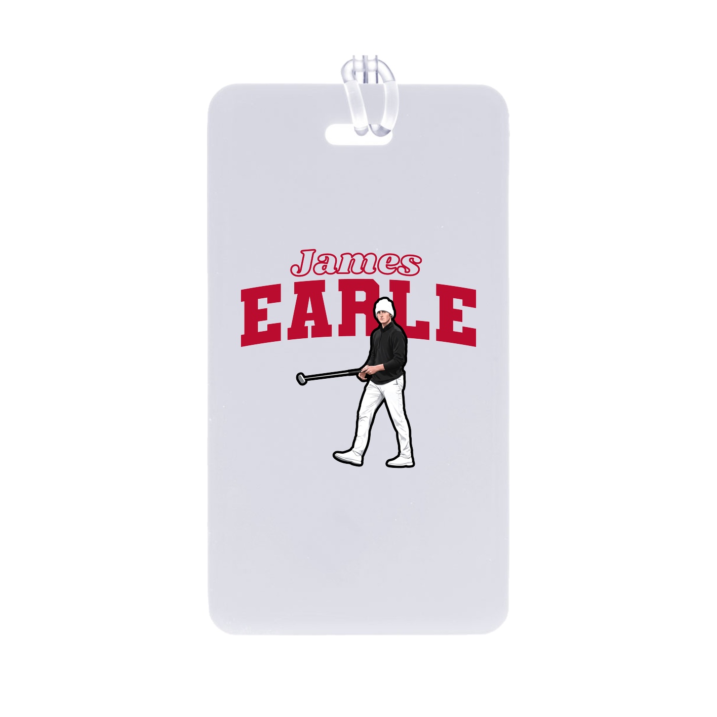 Bag Tag — Name Arch in Classic