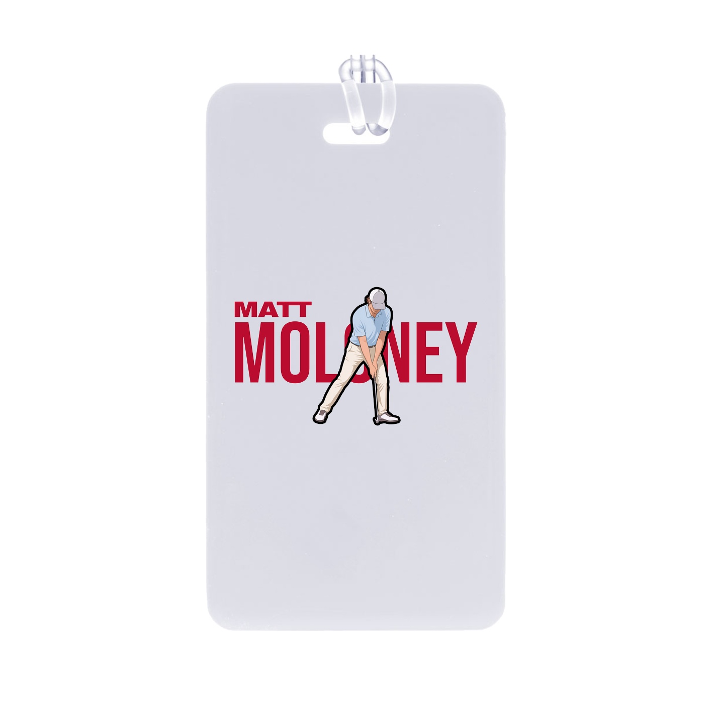 Bag Tag — Player Name in Classic