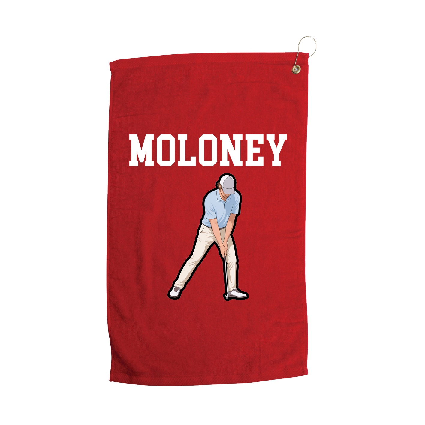 Golf Towel — Shirsey in Red