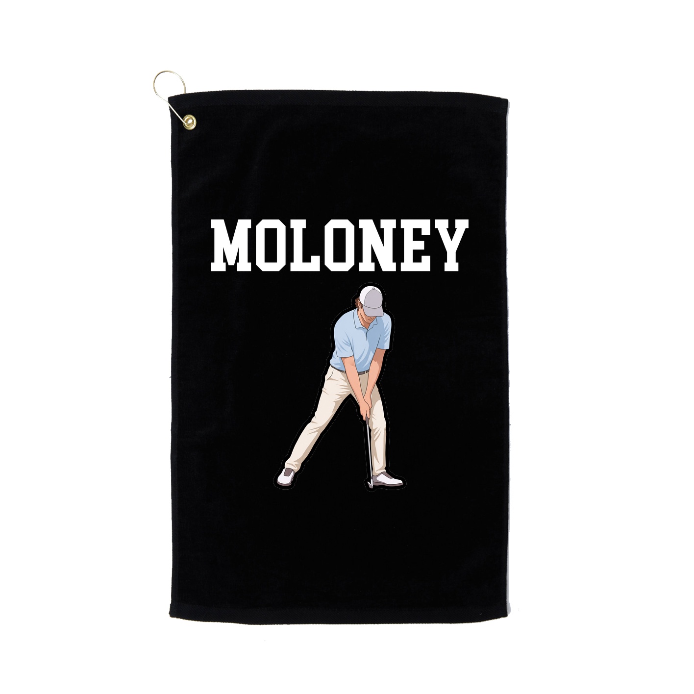 Golf Towel — Shirsey in Black