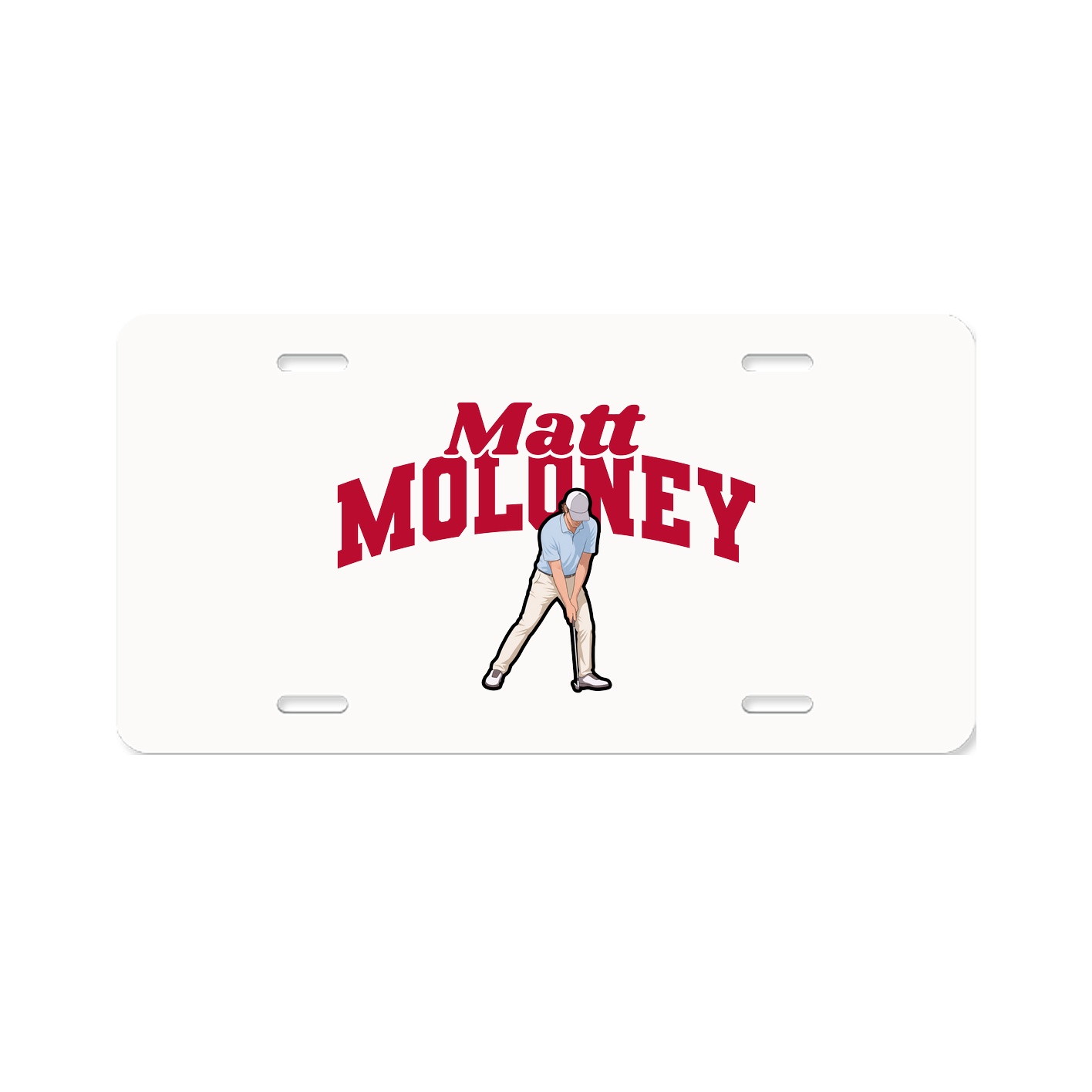 License Plate — Signature Arch in Classic