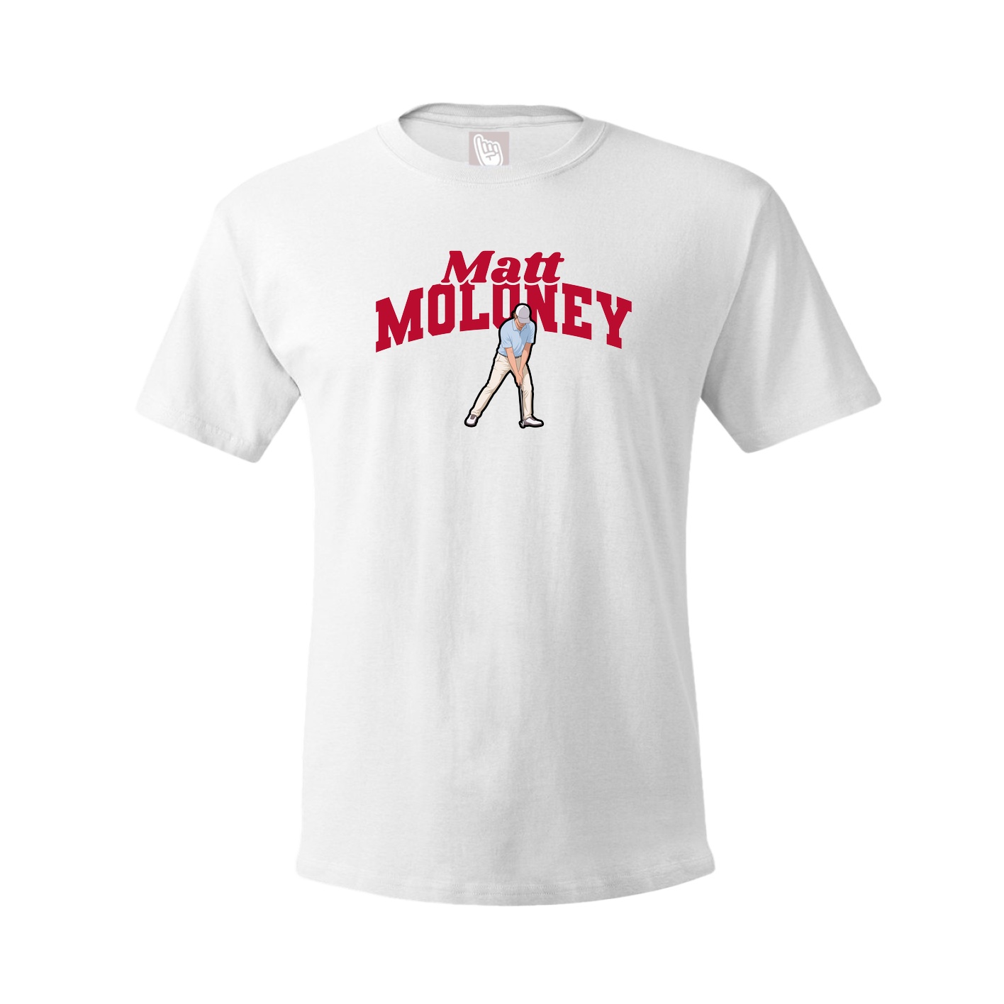 Youth Tee — Signature Arch in White