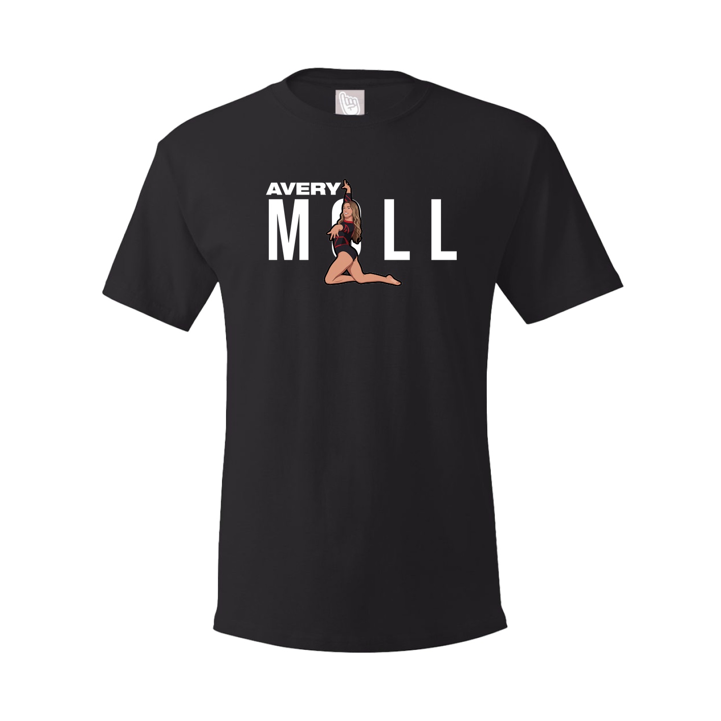 Tee — Player Name in Black