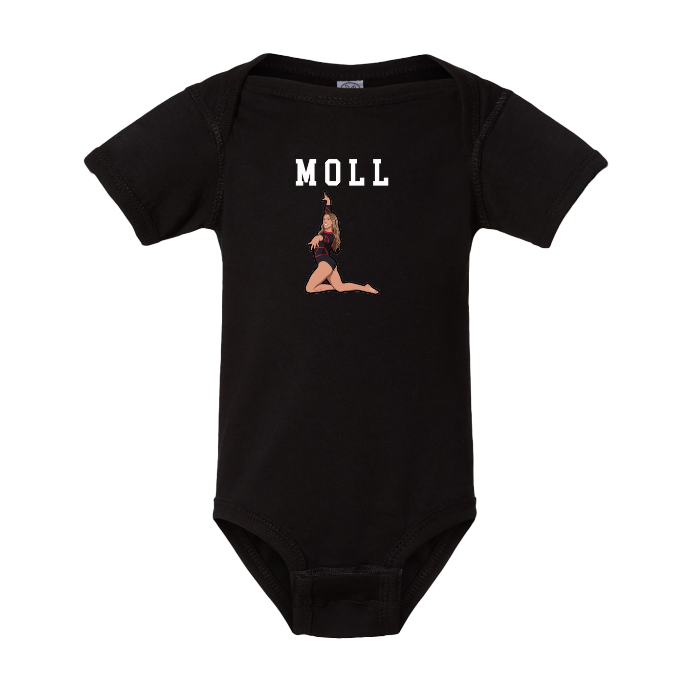 Baby Onesie — Shirsey in Black