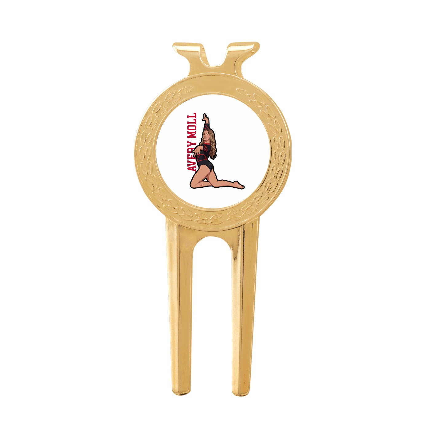 Divot Tool with Ball Marker — Name Vertical in Classic