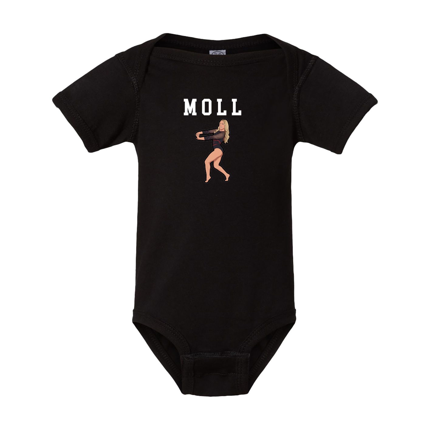 Baby Onesie — Shirsey in Black